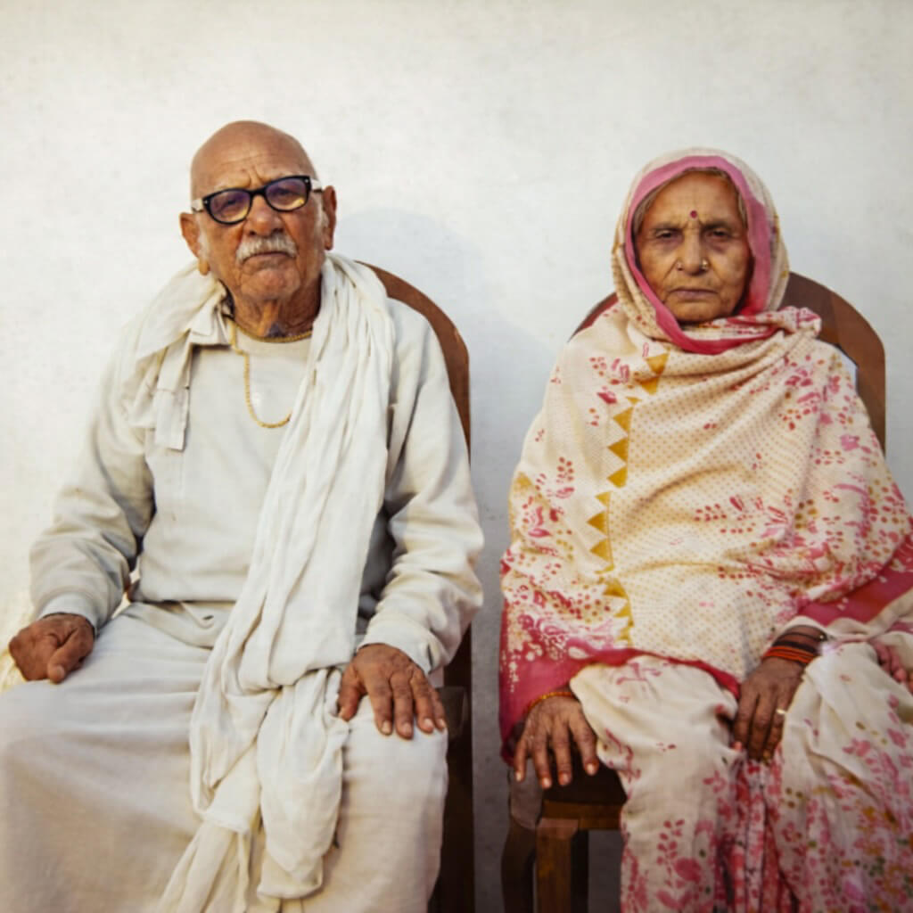 Ritesh's maternal grandparents